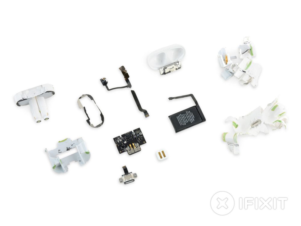 AirPods | teardown iFixit | stress test iphone earbud wiring diagram 