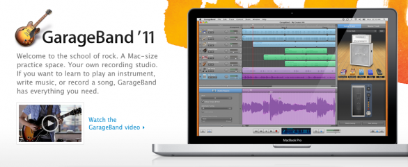 Back to the Mac 2010: GarageBand '11