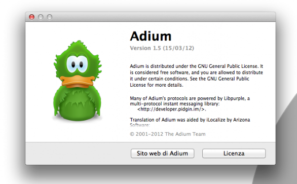 Adium versione 1.5: il client chat open source è in declino?
