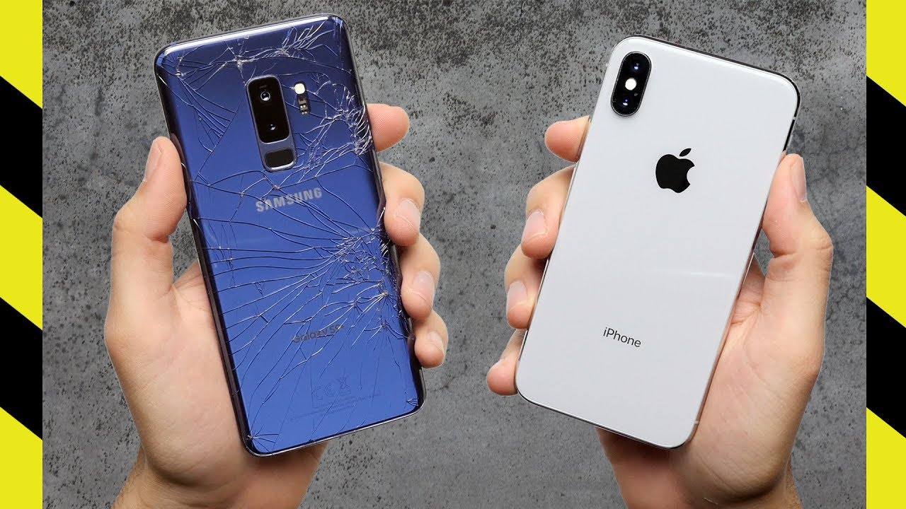 i samsung s9 iphone x vs galaxy s9 test caduta test durabilit 224 i samsung s9 iphone x vs galaxy s9 test caduta test durabilit 224