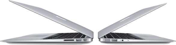 Nuovi MacBook Air con almeno 4 GB di RAM e SSD da 128 GB