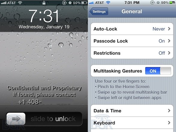 Apple testa i gesture MultiTouch su iPhone 4