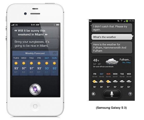 Samsung Galaxy S III, la guerra all'iPhone si tinge di Siri