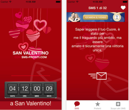 Frasi d'amore per San Valentino