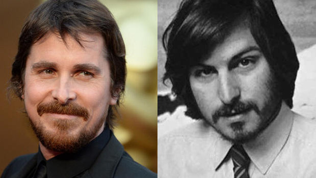 Christian Bale e Steve Jobs a confronto