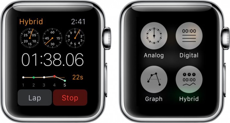 Apple Watch - Cronometro