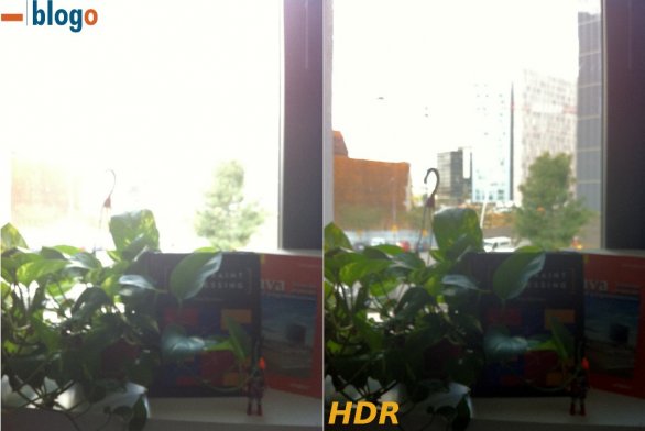 HDR iOS 4.1, foto contrastata con poca luce