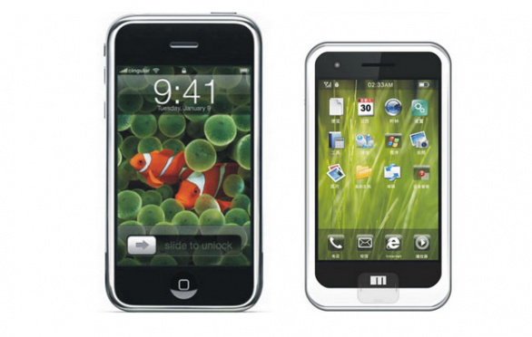 iPhone 3GS e Meizu M8 a confronto