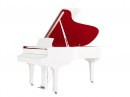 Steinway & Sons Unique 'Red Pops for (RED)' - Asta Red a Sotheby