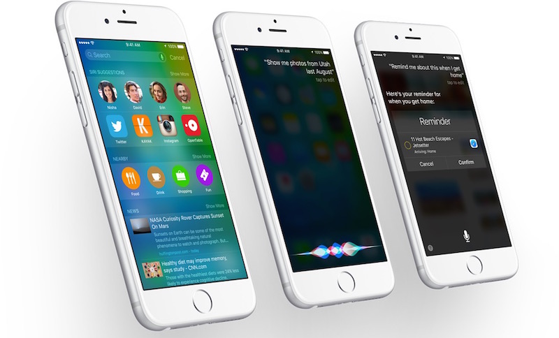 iOS 9 iPhone 6