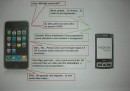 Dialogo immaginario tra iPhone 3G e Nokia N95