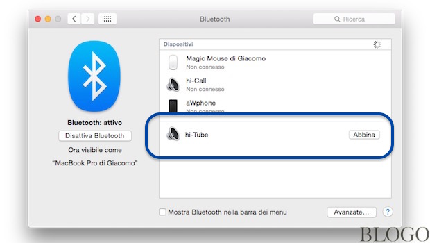 HiTube_Abbinamento_Bluetooth