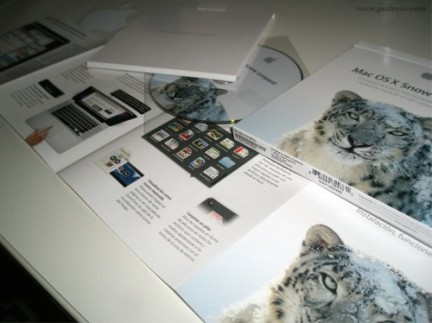 Snow Leopard package contenuto