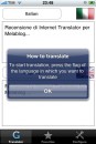 Internet Translator per iPhone