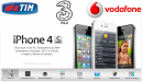 iPhone 4S Tim, Tre, Vodafone