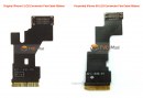iPhone 5S, circuiti interni che collegano lo schermo LCD alla scheda madre e al sensore di impronte digitali