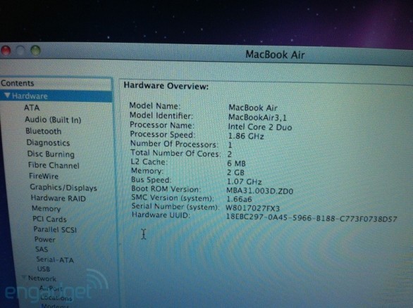 MacBook Air scoop