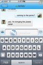 Screenshots MSN Messenger per iPhone