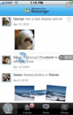 Screenshots MSN Messenger per iPhone