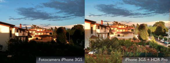 tramonto hdr con iphone 3gs